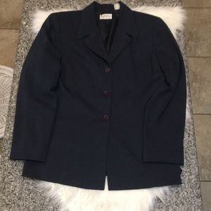 Navy blue blazer